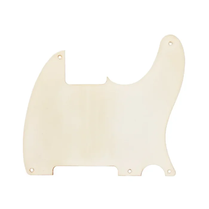 GuitarSlinger 50s Esquire Pickguard Parchment 1-Ply