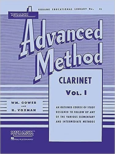Hal Leonard – Rubank – Advanced Method – Clarinet – Vol. 1