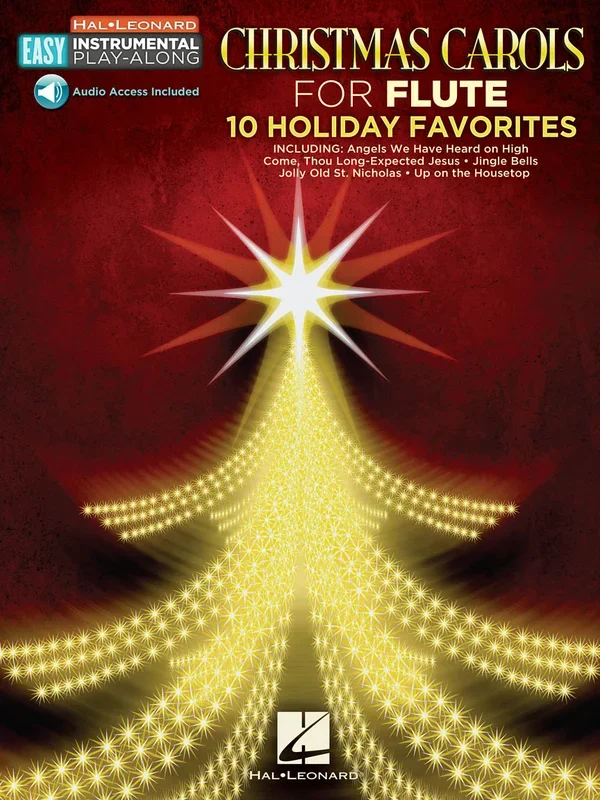 Hal Leonard Christmas Carols for Flute Play-Along – HL00130363