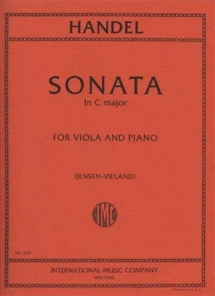 Handel, G.F. (Jensen-Vieland): Sonata in C Major (Viola & Piano)
