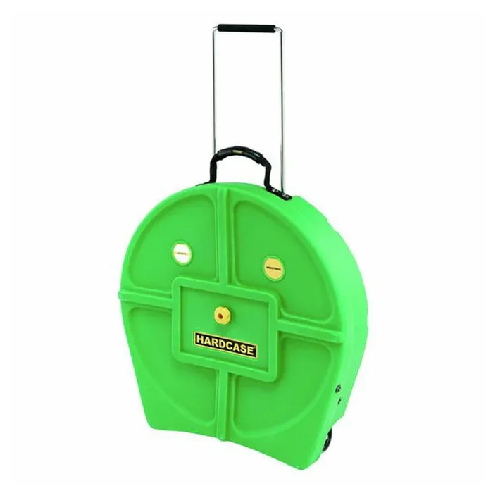 Hardcase 24″ Light Green Cymbal Case With Wheels