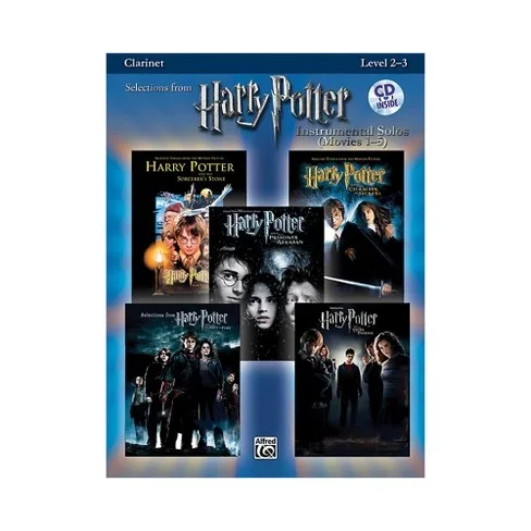 Harry Potter Instrumental Solos Movies 1-5 – Clarinet