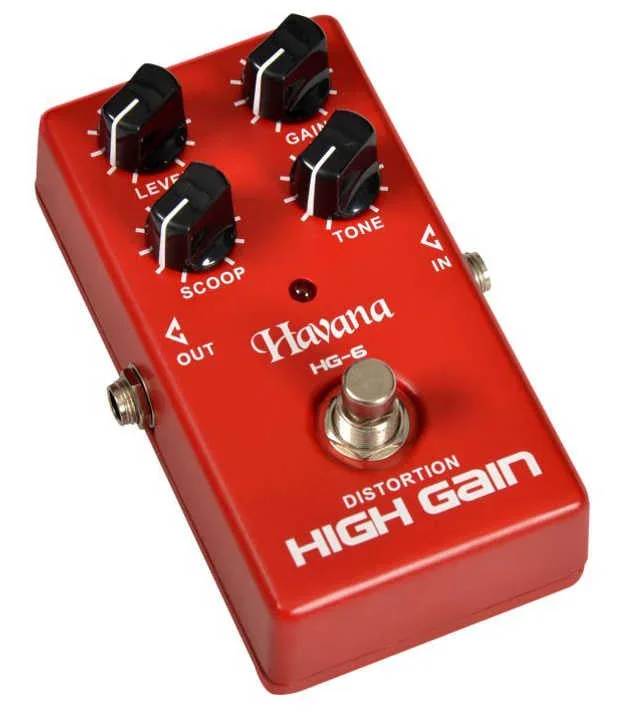 Havana HG6 High Gain Pedal for Guitars