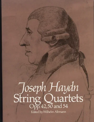 Haydn, F.J. (Altmann): (Dover Score) String Quartets, Op.42, 50, and 54 (string quartet)