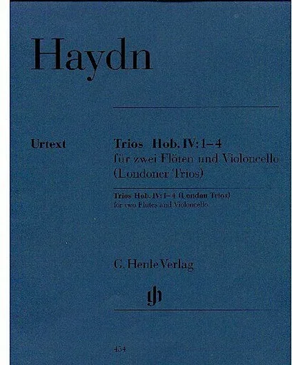 Haydn, F.J. (Friesenhagen, ed.): London Trios, Hob. IV-: 1-4, urtext (2 violins and cello)