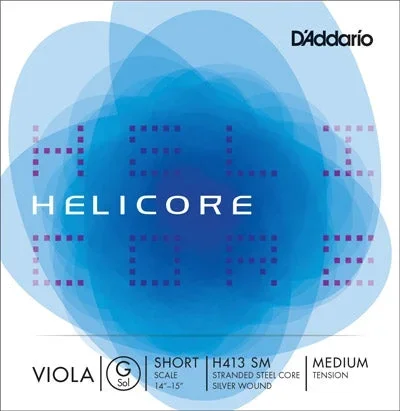 Helicore Viola G String – Short Scale (Steel/Silver)