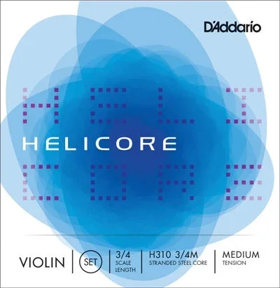 Helicore Violin String Set – 3/4 Size