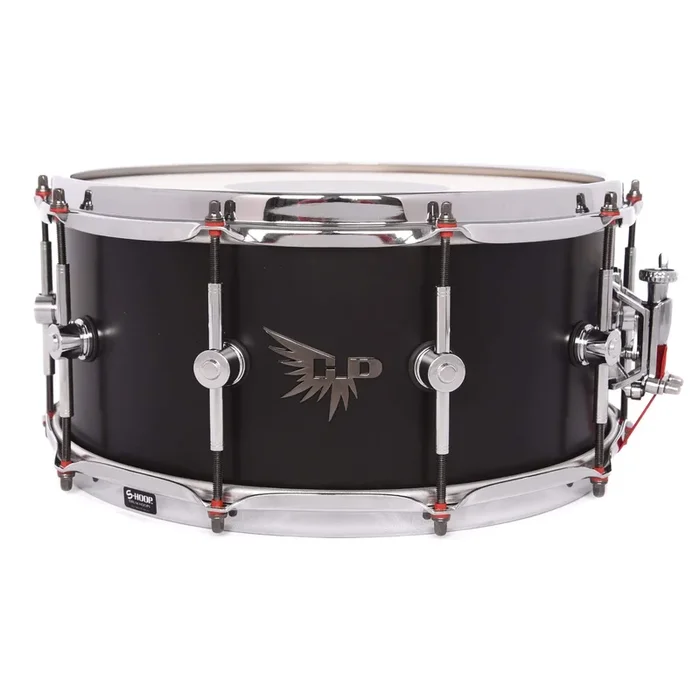Hendrix 6.5×14 Player’s Stave Maple Snare Drum Satin Black
