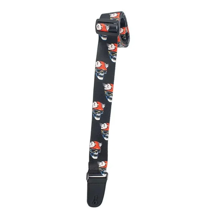 Henry Heller 2″ Artist Series Sublimation Design Strap – Los Angeles Skull