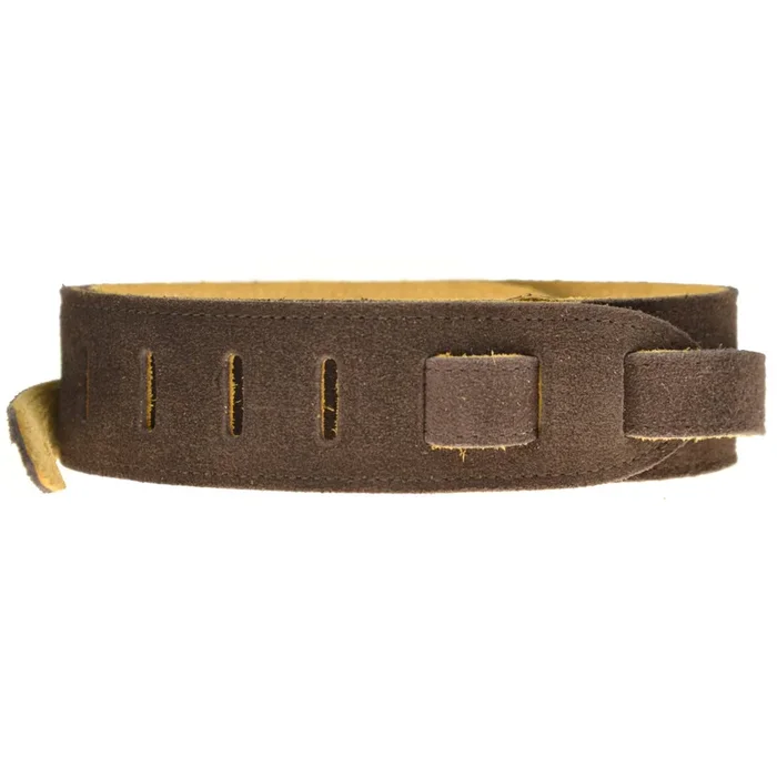 Henry Heller 2″ Strap Chocolate Suede w/Nubuck