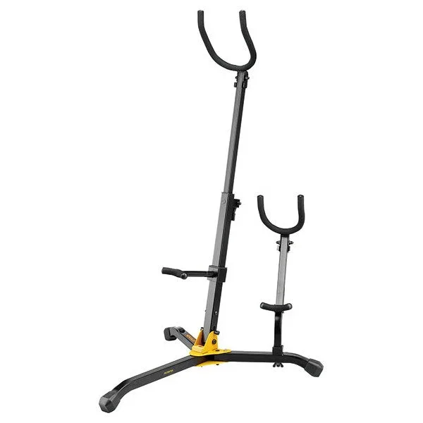 Hercules 1 Baritone Saxohpone and 1 Alto/Tenor Saxohpone Stand