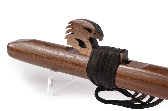High Spirits Golden Eagle Flute – Key of F# – Walnut