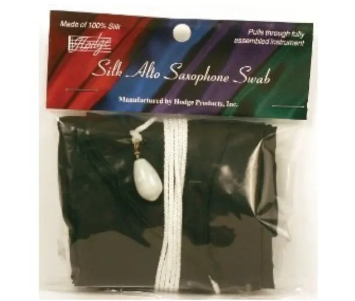 Hodge ASB1 Silk Alto Saxophone Swab – Black