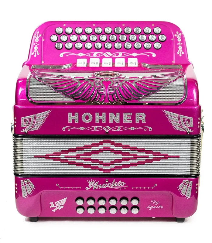Hohner Anacleto Rey Aguila III GCF 5 Switch Compact – Purple Metallic