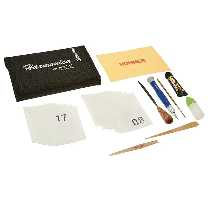 Hohner MZ99340 KPL Multilingual Harmonica Service Set
