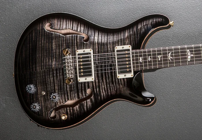 Hollowbody II Piezo 10 Top – Charcoal Burst