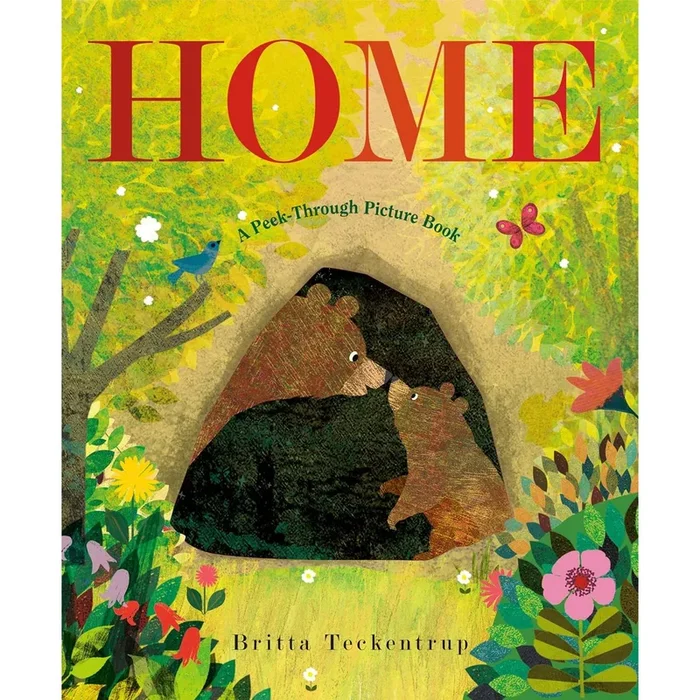 home: a peek-through board book