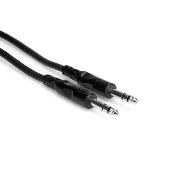 Hosa Balanced Interconnect 1/4″ TRS to Same | 15 ft