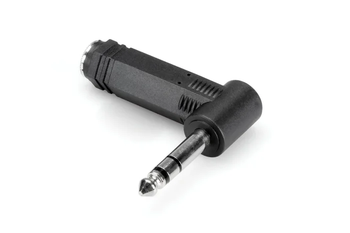 Hosa GPP-273 1/4 in TRS to Same Right-Angle Adapter
