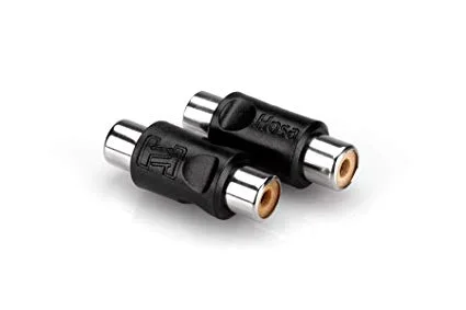 Hosa GRA-101 RCA-RCA Adapter – 2 Pieces