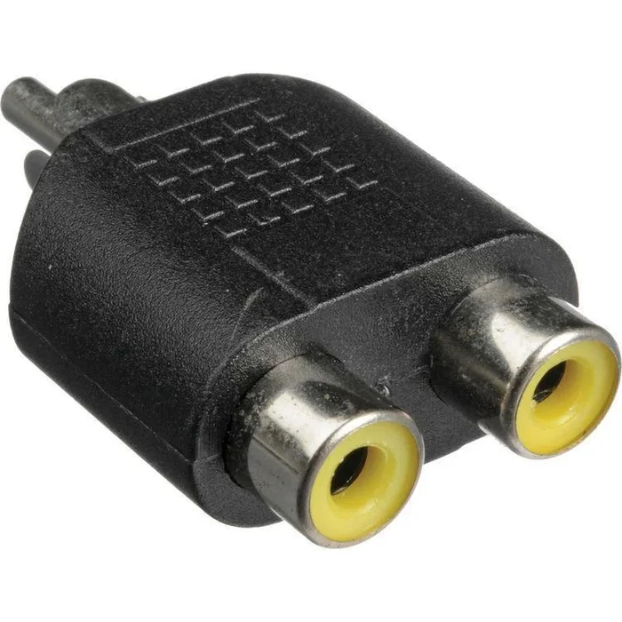 HOSA GRF-398 Male RCA to 2 Female RCA Adapter