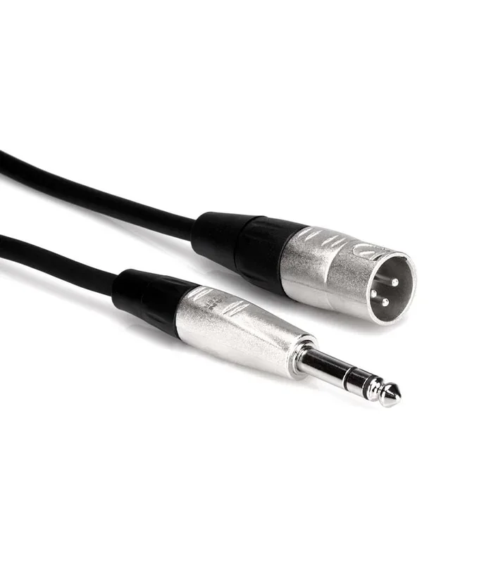 Hosa HSX-003 3′ Pro Balanced 1/4-inch TRS Male to XLR3M Cable