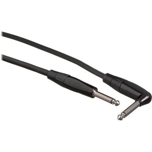 Hosa Pro Guitar Cable | Straight to Right Angle Ends | 25 Foot