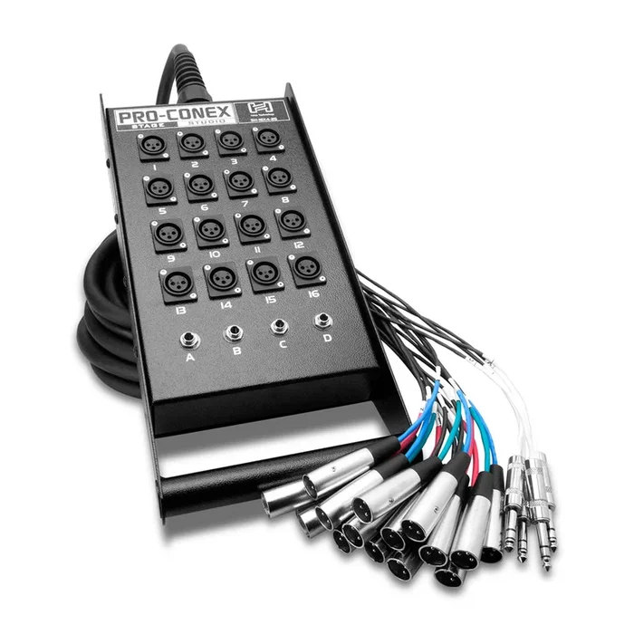 Hosa Tecchnology Stage Box Non-Lock 16X4 100Ft
