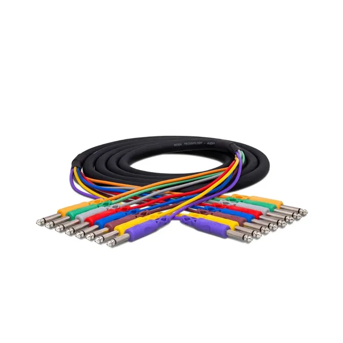 Hosa Technology 1/4 in TS to Same Unbalanced Snake Cable 1.5ft