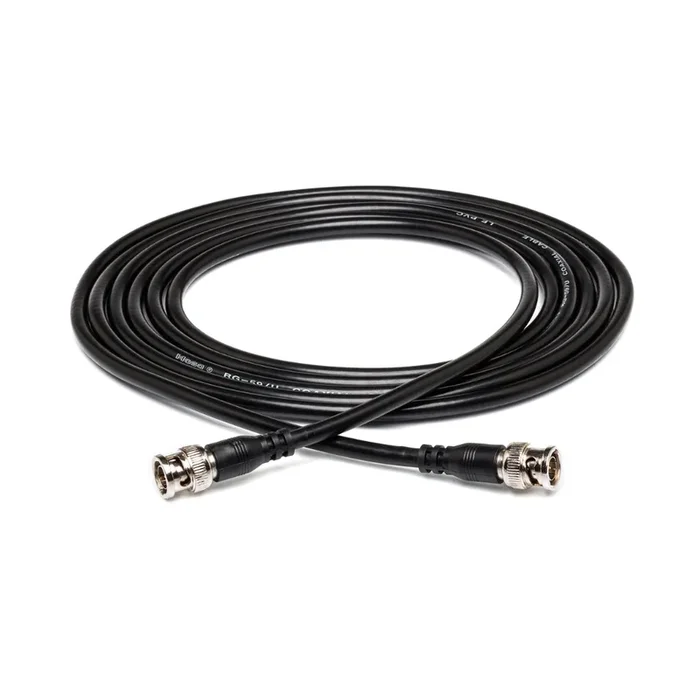 Hosa Technology BNC to BNC 50-ohm Coax Cable 1ft