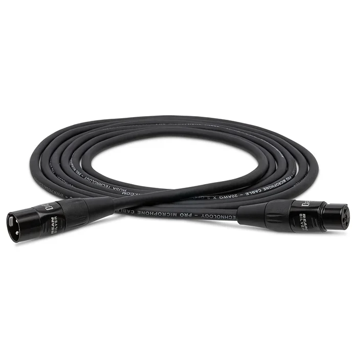 Hosa Technology HMIC-030 XLR3F to XLR3M Pro Mic 30Ft Cable