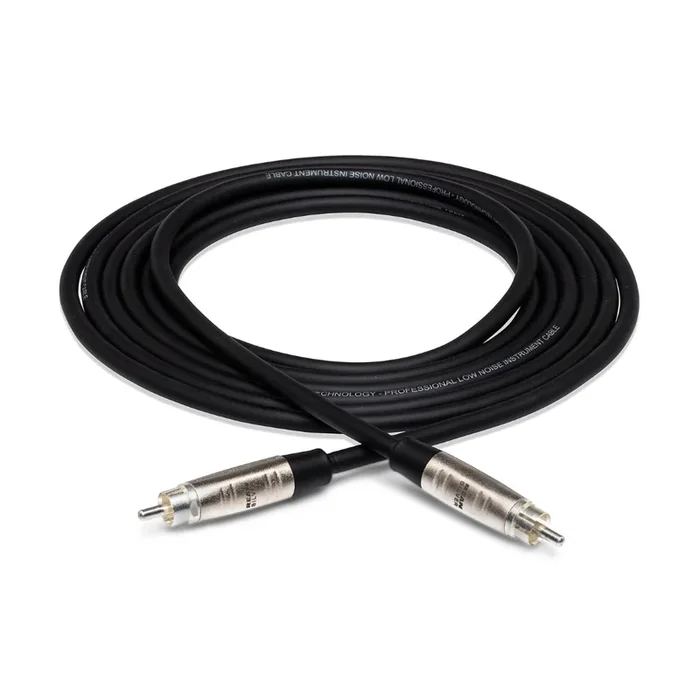 Hosa Technology REAN RCA to Same Pro Unbalanced Interconnect Cable 10ft