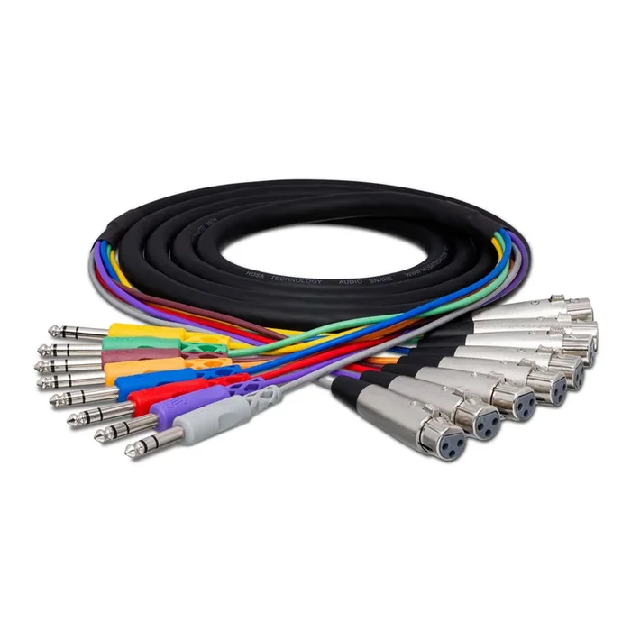 Hosa Technology Snake 1/4 TRS – XLR3F 5