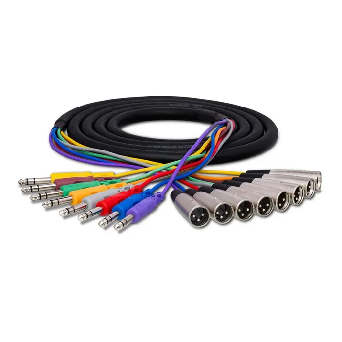 Hosa Technology Snake 1/4 TRS – XLR3M 2