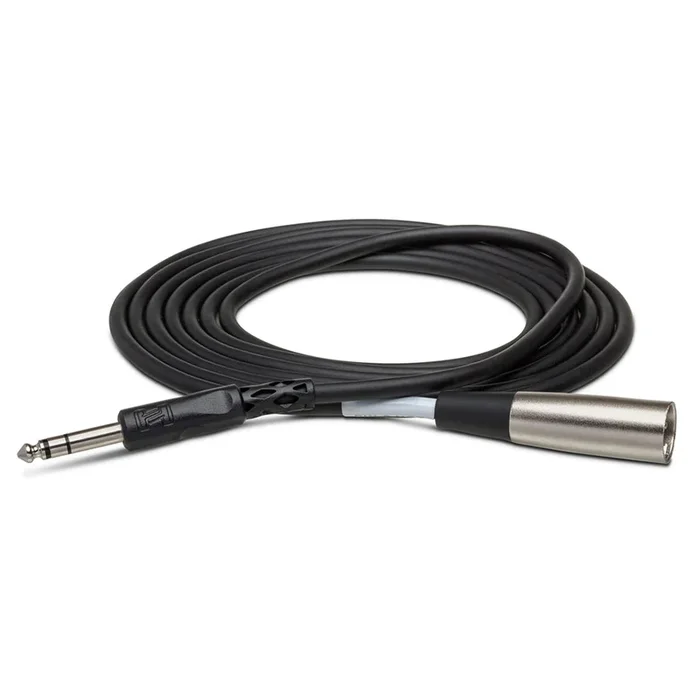 Hosa Technology STX-103M 1/4 In TRS to XLR3M Balanced Cable 3′