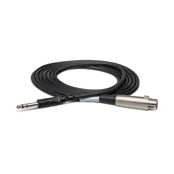 Hosa Technology XLR3F to 1/4 in TRS Balanced Interconnect Cable 15ft