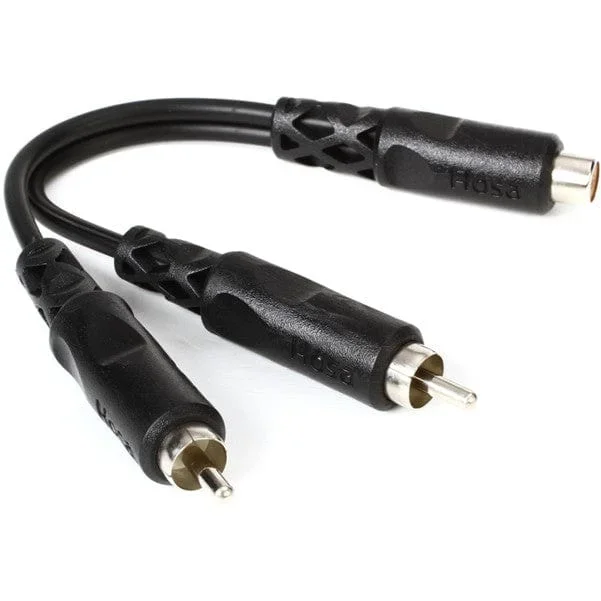 Hosa YRA105 RCA Y Cable 2 Metres