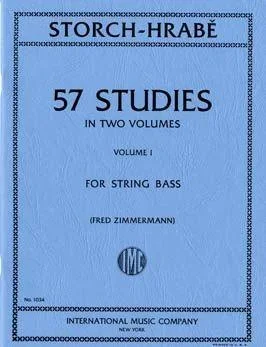 Hrabe, 57 Studies for Double Bass Book 1 (IMC)
