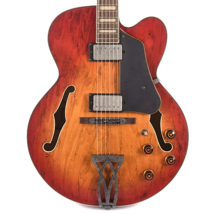 Ibanez AFV75 Artcore Vintage Vintage Amber Burst Low Gloss Hollow Body