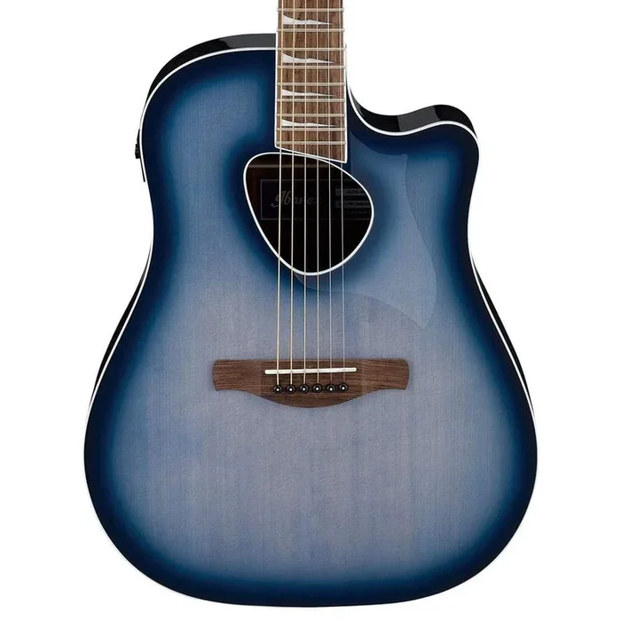 Ibanez ALT30 Altstar Acoustic Guitar Indigo Blue Burst Gloss