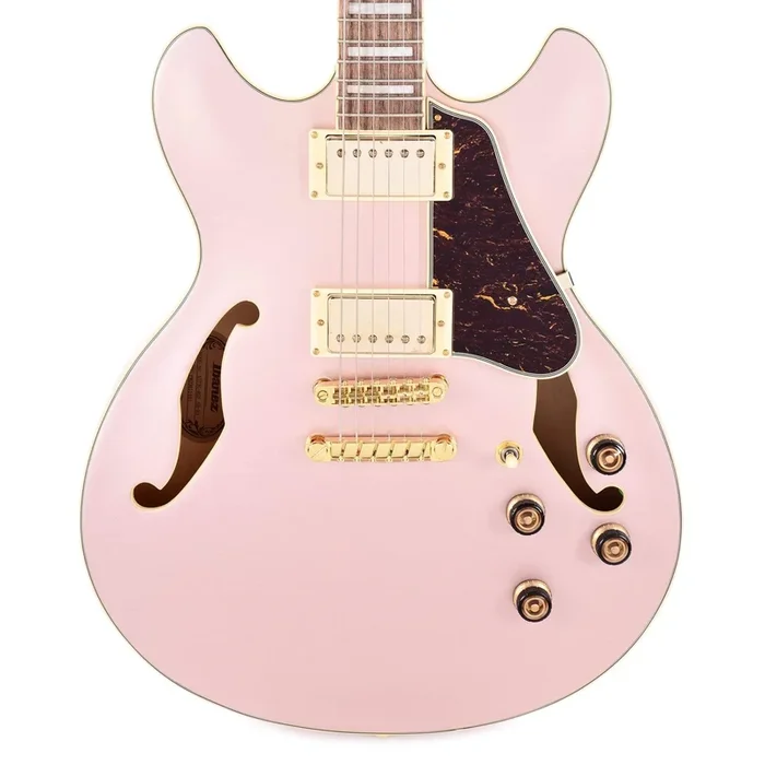 Ibanez AS73G Artcore Semi-Hollow Body Rose Gold Metallic Flat