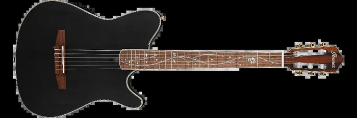 Ibanez TOD10N Tim Henson Signature Nylon Acoustic-electric Guitar – Black