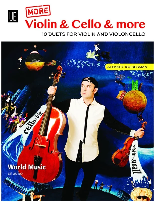 Igudesman: More Violin & Cello & more Vol 2- 10 Duets (violin and cello)
