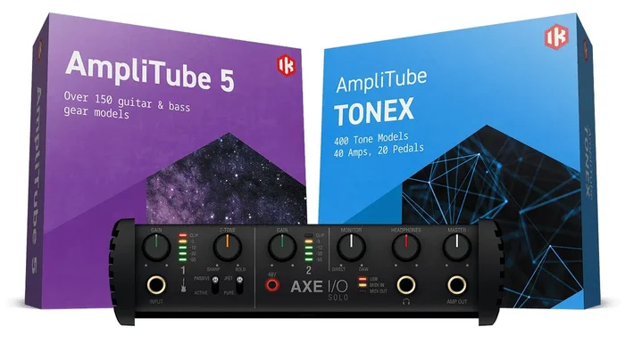 IK Multimedia Axe I/O Solo + AmpliTube 5 Bundle