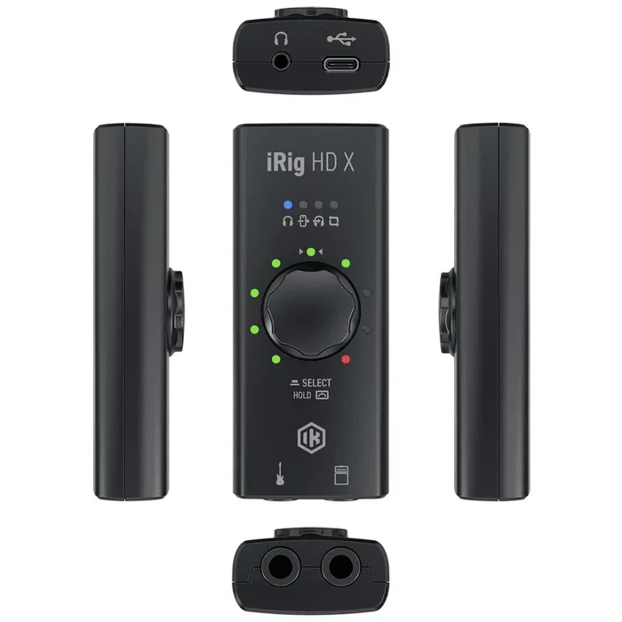 IK Multimedia iRig HD X next-level guitar interface for iOS and Mac/PC
