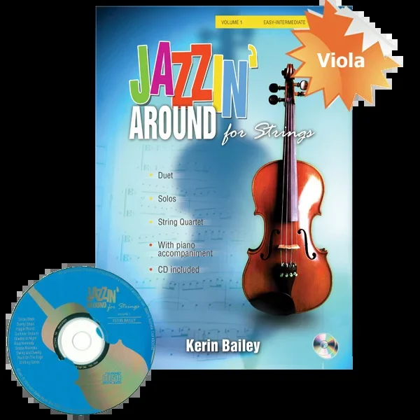 Jazzin Around for Viola with CD