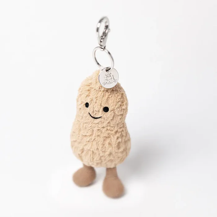 Jellycat Amuseables peanut bag charm