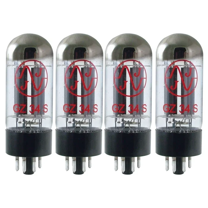 JJ 5AR4/GZ34 Rectifier Tube 4 Pack Bundle