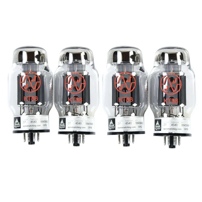 JJ KT88 Power Tube Apex Matched Quartet
