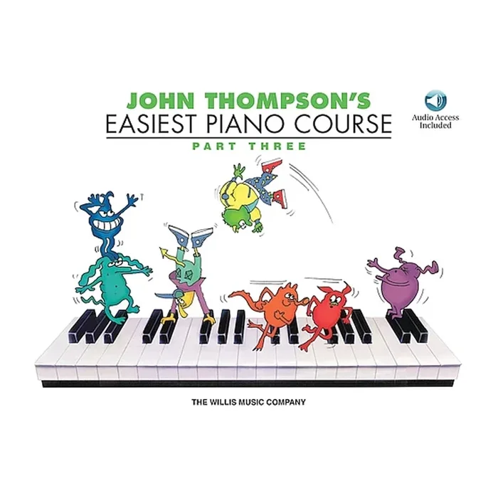 John Thompson’s Easiest Piano Course – Part 3 – Book/Audio